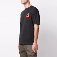 Shop PALACE Chi-Ferg Shanghai Exclusive Black Graphic Print Tee P17TS161