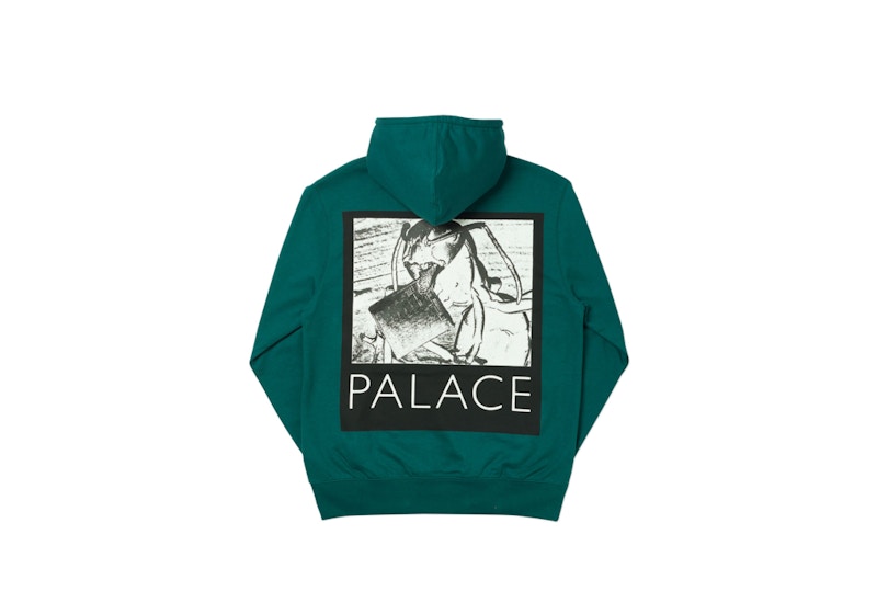 Palace Chip Hood Forest Green 圖 2