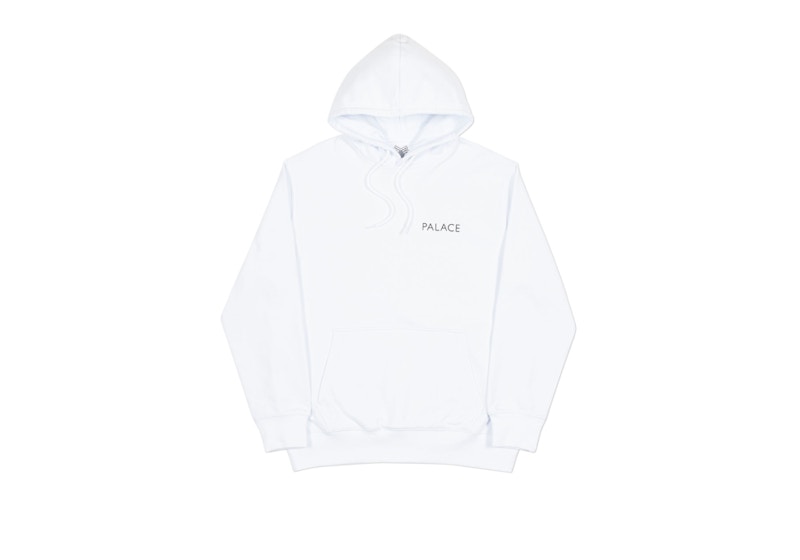 Palace Chip Hood White