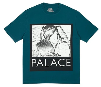 palace-chip-t-shirt-forest-green