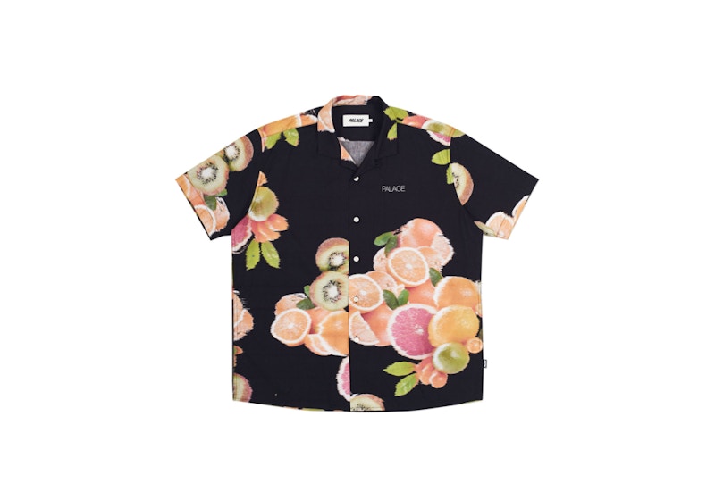 Buy Palace Citrus Acid Shirt Black/Orange/Green