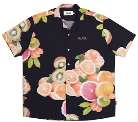 Palace Citrus Acid Shirt Black/Orange/Green Buy Palace Citrus Acid Shirt Black/Orange/Green