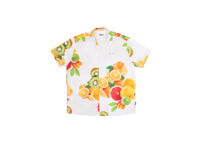Palace Citrus Acid Shirt White/Orange/Green