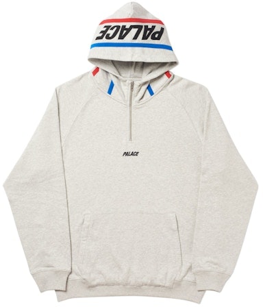 palace-classic-fix-1-4-zip-grey-marl