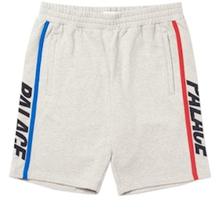Palace Classic Fix Shorts Grey Marl Buy Palace Classic Fix Shorts Grey Marl