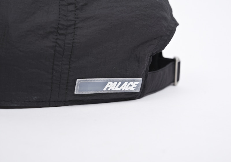 Palace Coated Nylon 6-Panel Black 圖 2