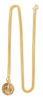 Palace Coin Pendant Gold Palace Coin Pendant Gold