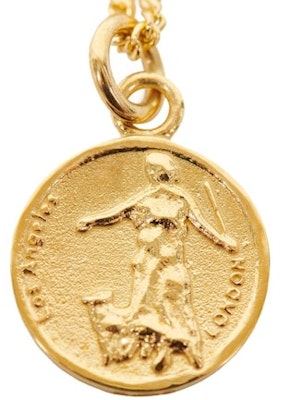 Palace Coin Pendant Gold Order Palace Coin Pendant Gold