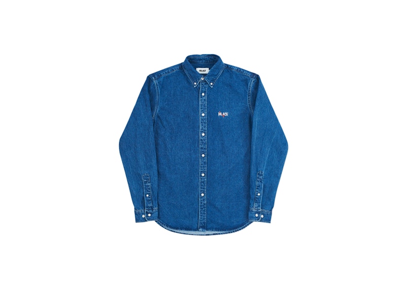 Buy 宮殿正統丹寧襯衫中洗