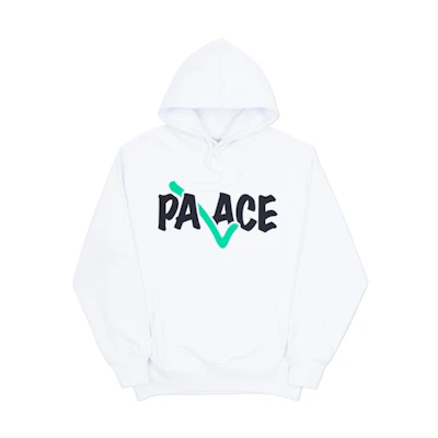 Palace Correct Hood White