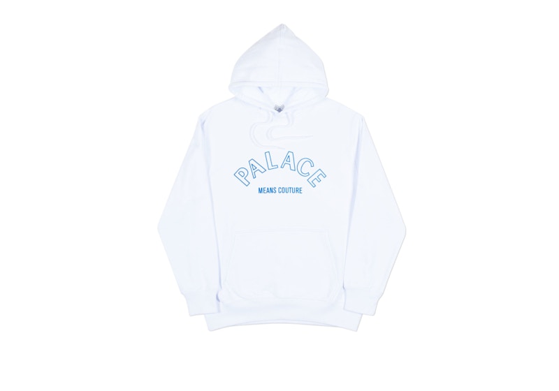 Buy 白色 Palace Couture 连帽衫