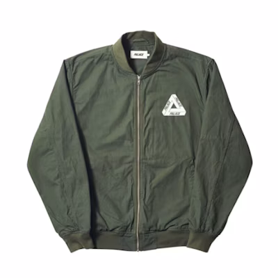 Palace Cripstop Bomber Olive/White