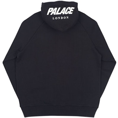 Palace Custom 1/4 Zip Hood Black Order Palace Custom 1/4 Zip Hood Black