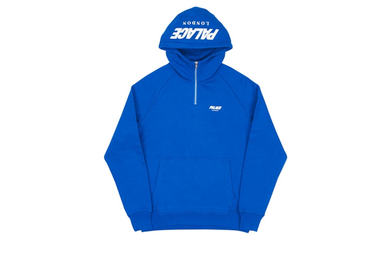 Palace Custom 1/4 Zip Hood Royal