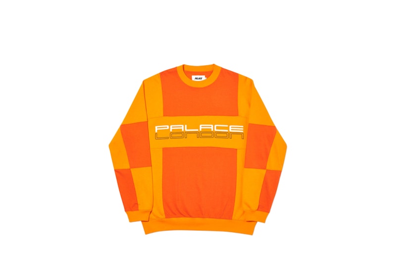 Palace Cut Mit Sew Crewneck Orange