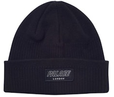 Palace D-Rib Beanie Black Palace D-Rib Beanie Black