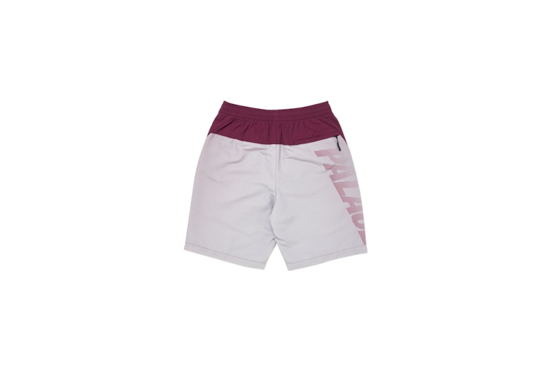 Order Palace D. Fade Shell Shorts Gris/Burdeos