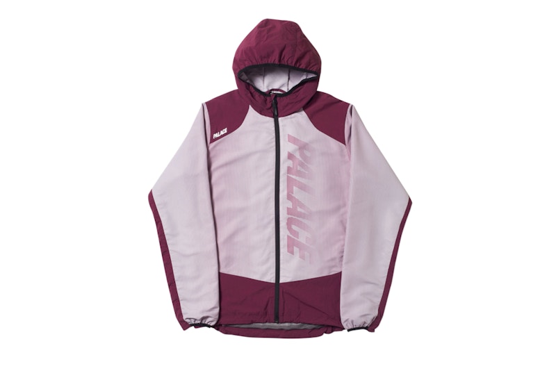 Buy Palace D. Fade渐变外套 灰色/酒红色