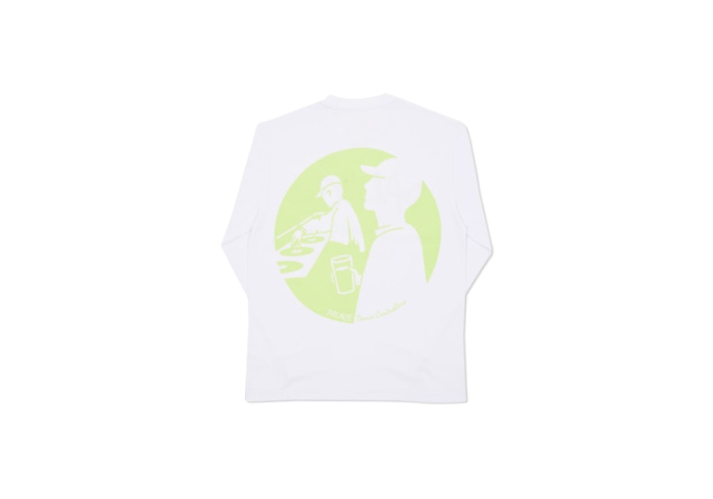Palace Dance Control Longsleeve White/Black/Yellow 圖 2