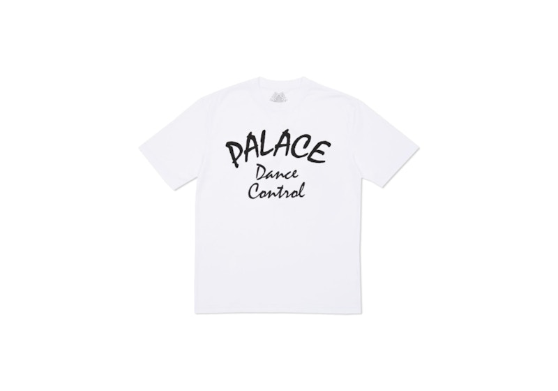 Palace Dance Control T-Shirt White/Black/Blue