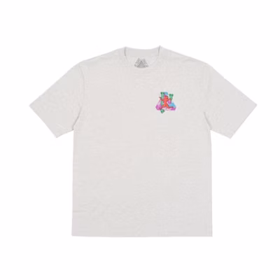 Palace Dancing Man T-Shirt Grey Marl