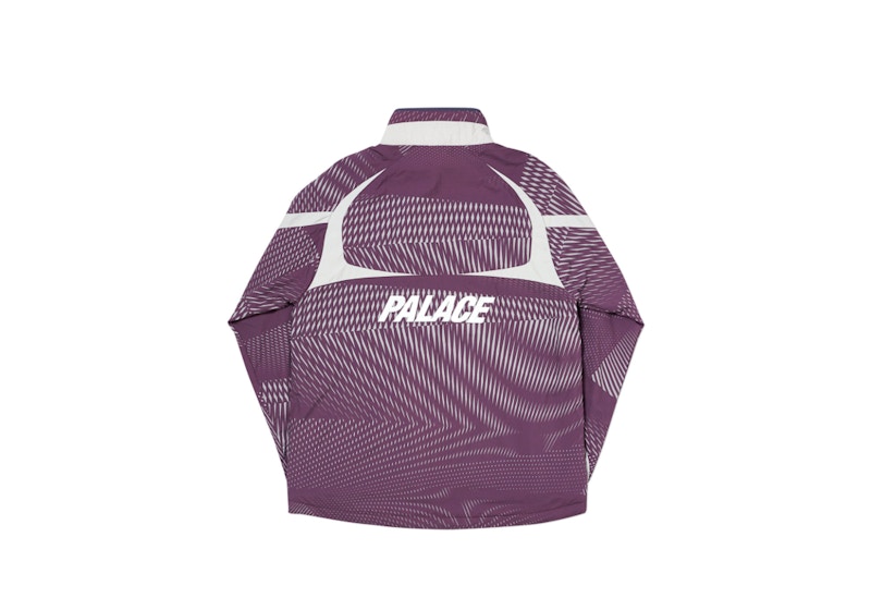 Palace Dazzler Shell Jacket Plum/Grey 圖 2