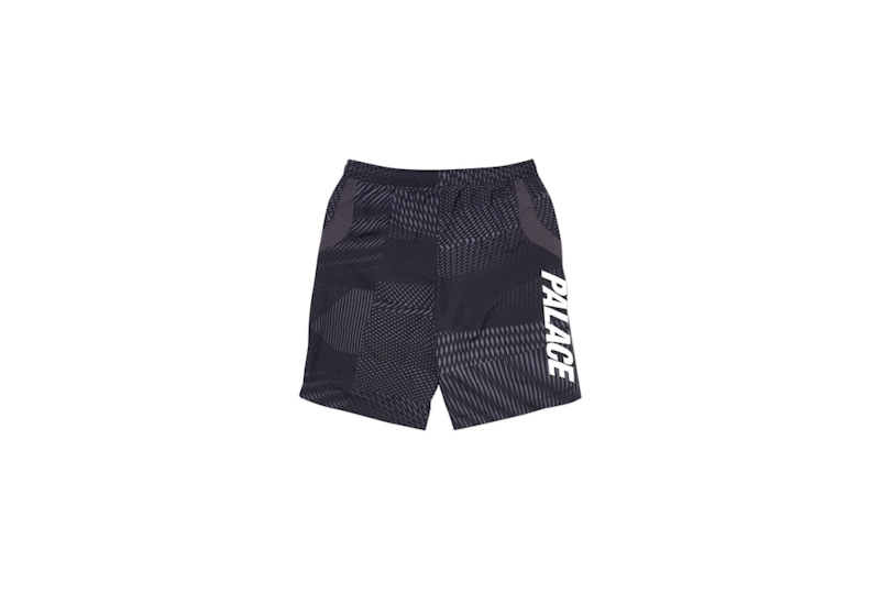 Buy Palace Dazzler Shell Shorts Carbono/Negro