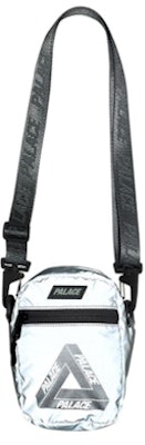 Palace Deflecto Shot 2 Bag Silver Reflective Order Palace Deflecto Shot 2 Bag Silver Reflective