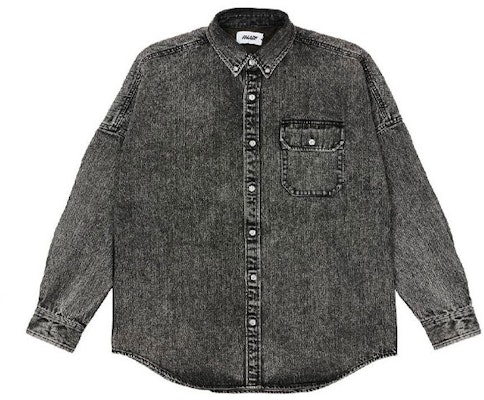 PALACE Kemeja Denim Logo Washed Unisex Hitam. P20SHT008 Lookbook PALACE Kemeja Denim Logo Washed Unisex Hitam. P20SHT008