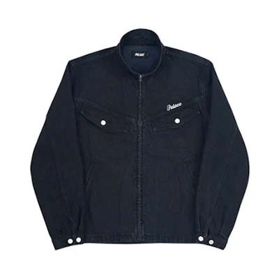 Palace Denim Zip Funnel Black