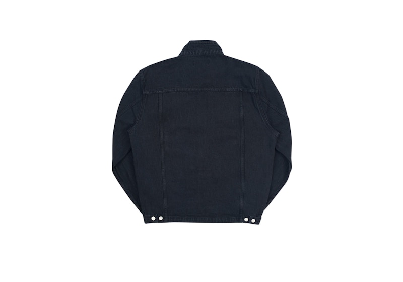 Palace Denim Zip Funnel Black 圖 2