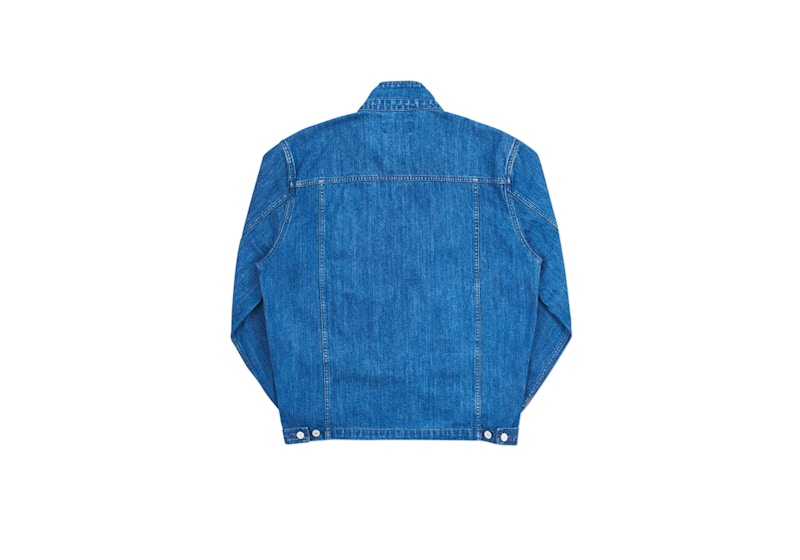 Palace Denim Zip Funnel Blue 圖 2