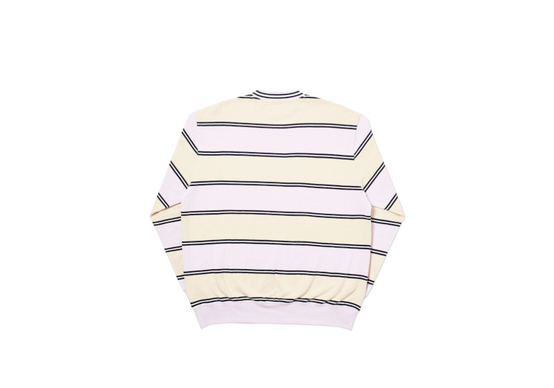 Order パレス ロゴ刺繍 クルーネック パープル
