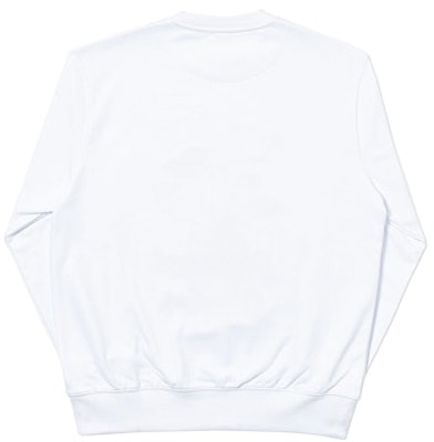 Palace Dif Strokes Crew White Order Palace Dif Strokes Crew White