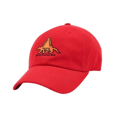 Palace Dino 6-Panel Red/Orange