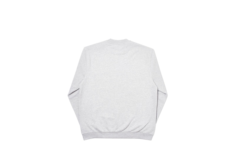 Palace Discuss Crew Grey Marl 圖 2