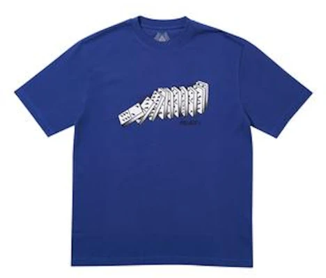 Palace Domino T-Shirt Blue Buy Palace Domino T-Shirt Blue