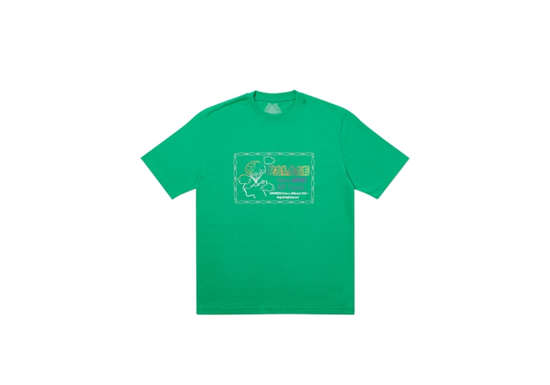 Palace Don't Call Me I'll Call You T-Shirt Green