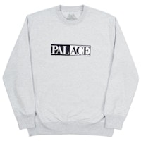 Palace Donimo Crew Grey Marl Palace Donimo Crew Grey Marl