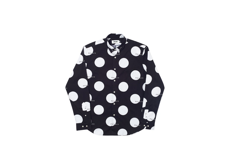 Buy 宮廷圓點襯衫 黑色
