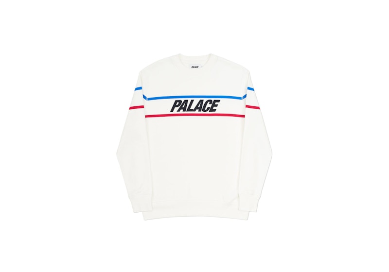 Palace Double Ripe Crew White
