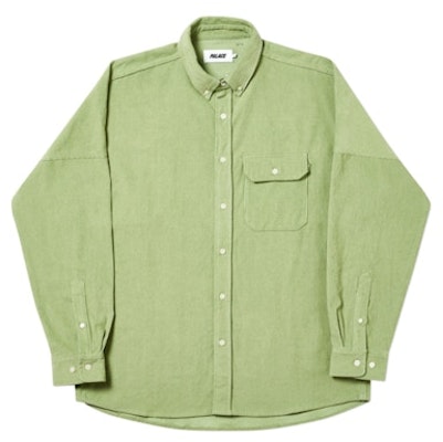 Palace Drop-Cord Shirt Green Order Palace Drop-Cord Shirt Green