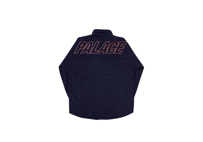 Palace Drop-Cord Shirt Navy
