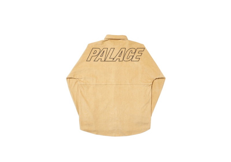 Palace Drop-Cord Shirt Tan