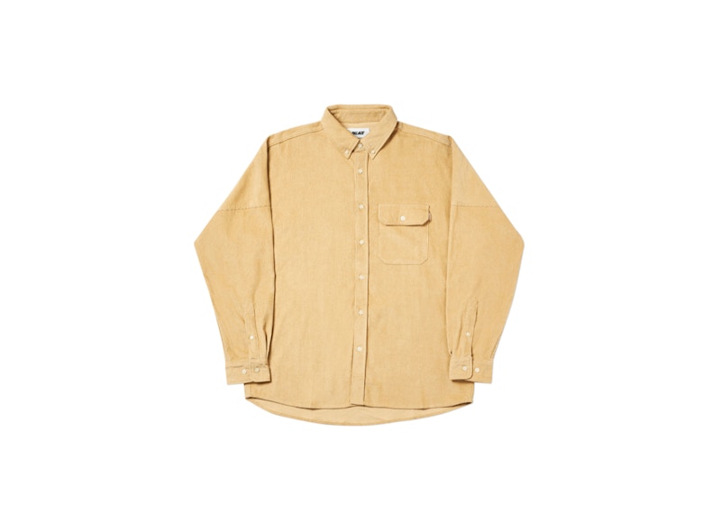 Palace Drop-Cord Shirt Tan 圖 2