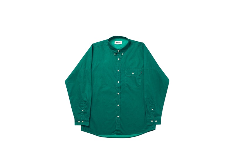 Palace Droppeth Heater Shirt Green