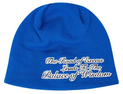 Palace Duck Out Beanie Blue Order Palace Duck Out Beanie Blue