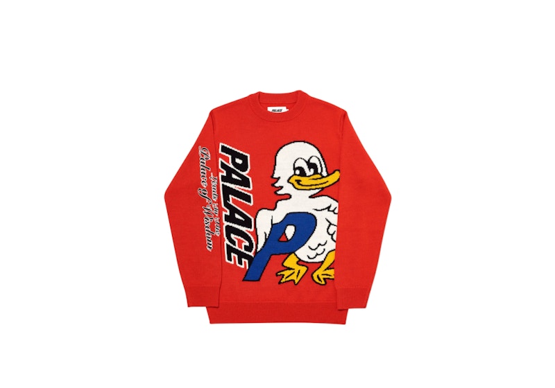 Palace Duck Out Knit Red