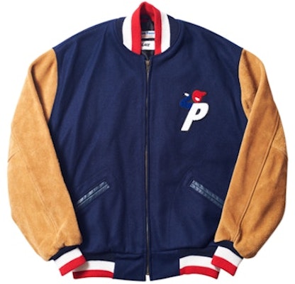 Jaket Varsity Wool/Suede Palace Ebbets Field Navy/Navy Buy Jaket Varsity Wool/Suede Palace Ebbets Field Navy/Navy