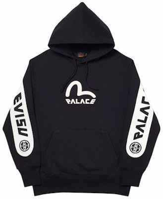 Palace Evisu Hood Black Buy Palace Evisu Hood Black
